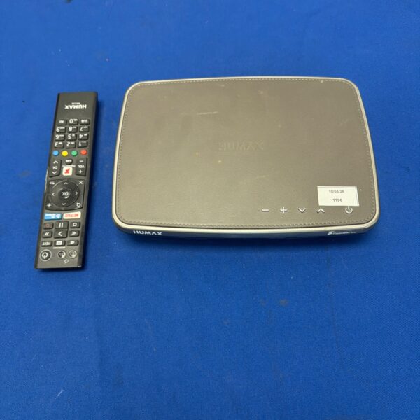 Humax FVP-4000T Freeview Play HD TV Recorder front view.