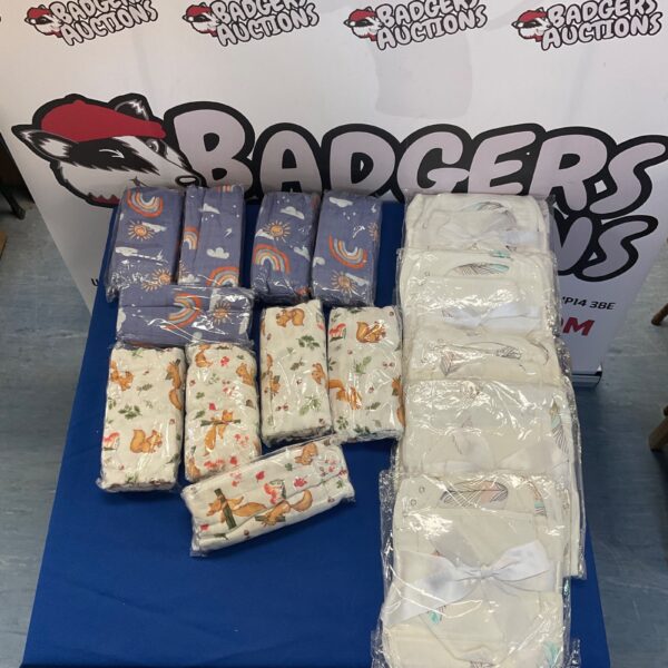 Lot of new baby muslins and rompa suits