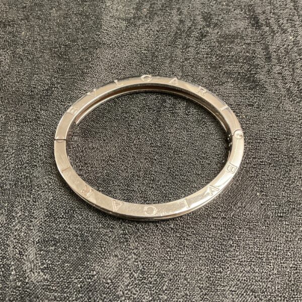 bvulgari b01 18ct gold & steel bracelet