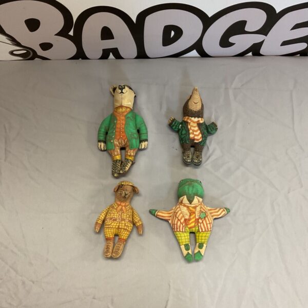 Vintage 1982 Anne Wilkinson design Wind in the Willows soft toys