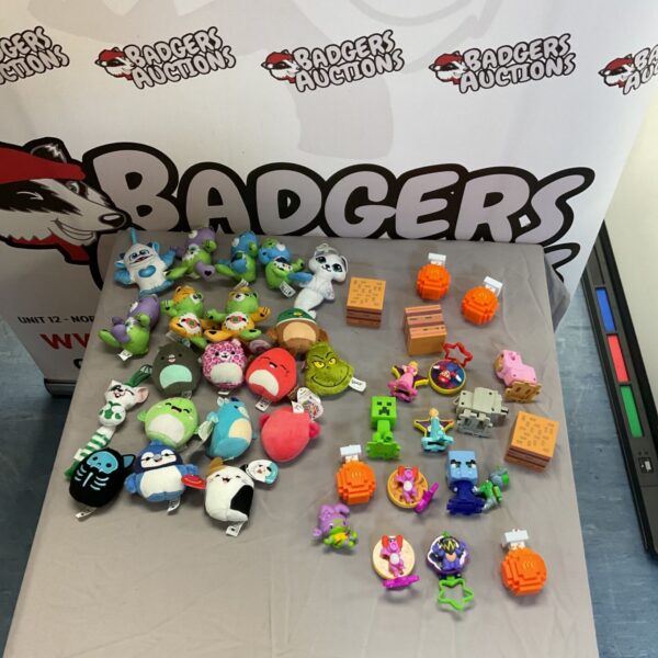 Three bags of McDonalds Happy Meal Toys incl. Minecraft, Mario…