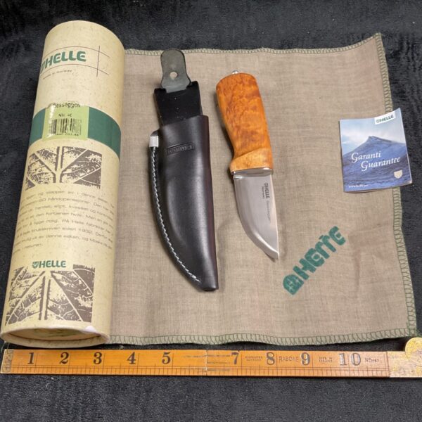 Helle norway besseggen sheath knife new in box
