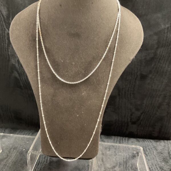 925 Silver 16” and 24” Necklaces 8.25g