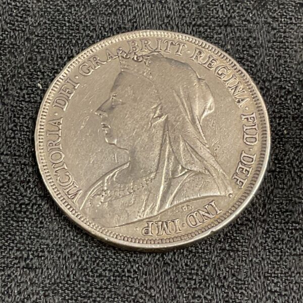 1896 Victoria Silver crown