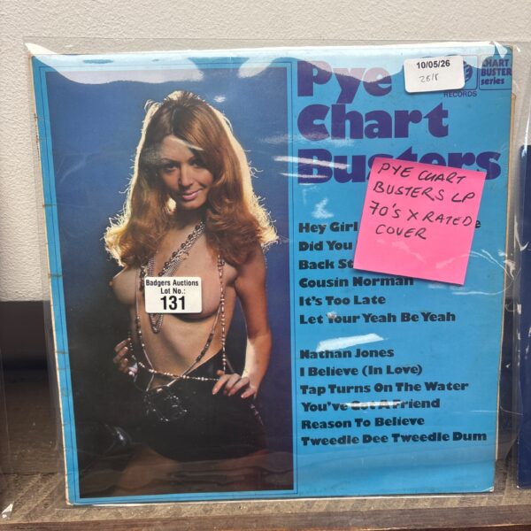 Pye chart busters Lp 70s X Rated Cover