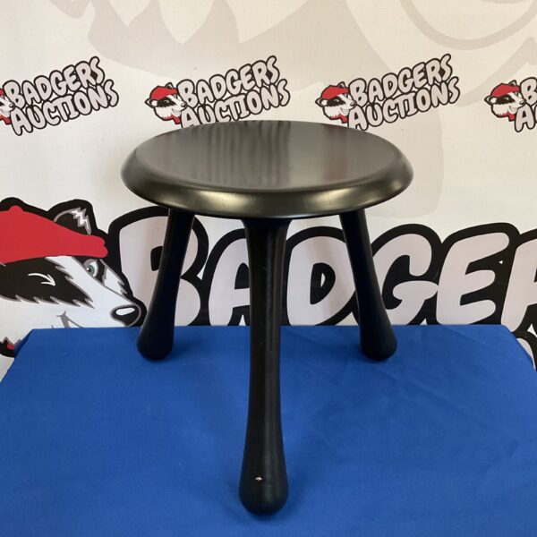 Retro Ingvar Kamprad three-legged stool in good vintage condition.