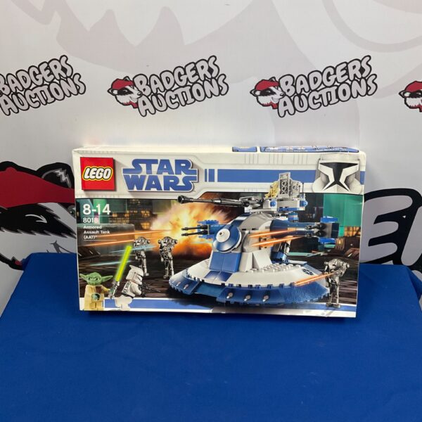 Lego Star Wars Armoured Assault Tank model 8018, detailed construction set.