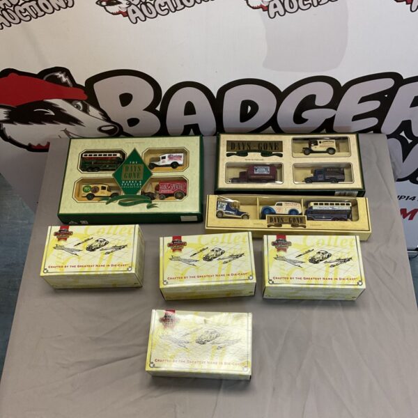 Lledo Days Gone and Matchbox Collectibles diecast cars lot.