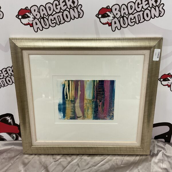 Lucy Davies abstract oil painting "Vivid Hues" with vibrant colours.