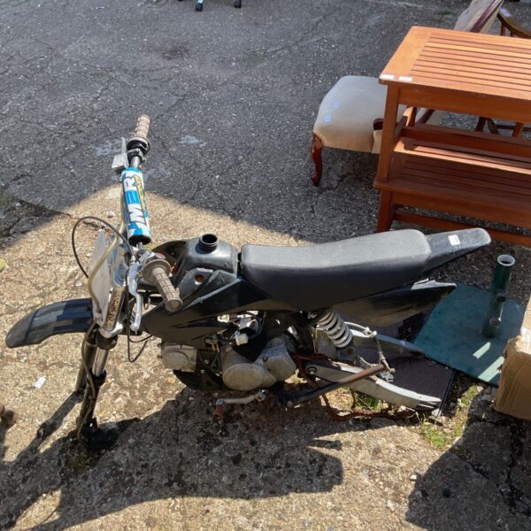 M2R Racing motorbike frame and engine for restoration project.