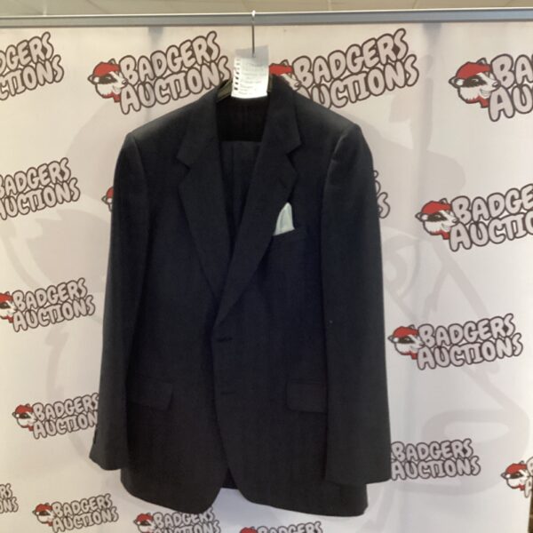Charcoal grey Magee suit, size 44 chest, 38 waist.