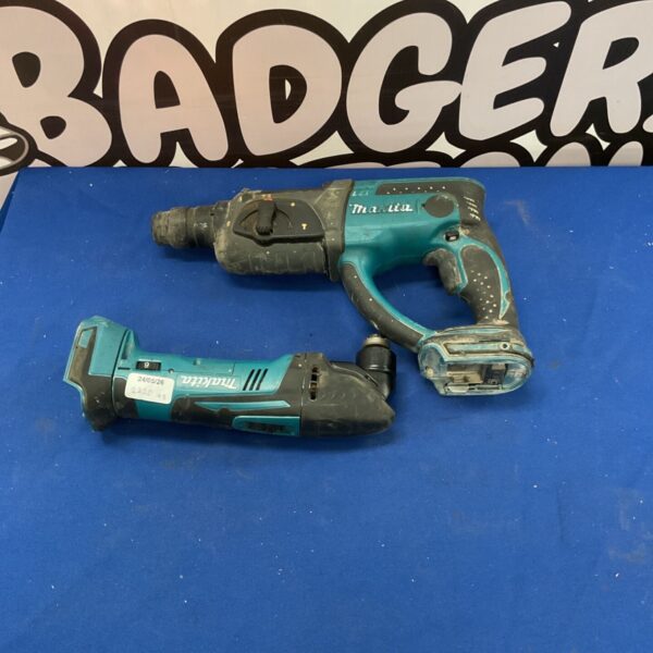 Makita DHR202Z 18V SDS+ rotary hammer drill, cordless power tool.