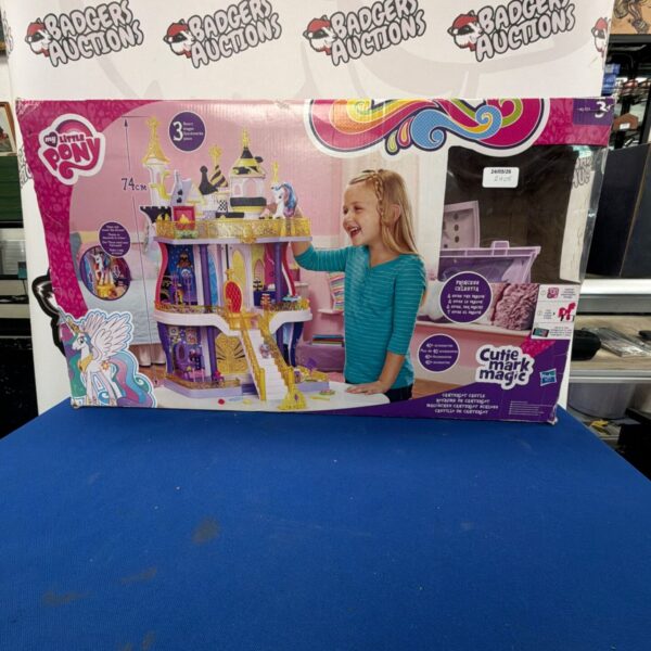 My Little Pony Canterlot Castle playset, vintage Hasbro toy.