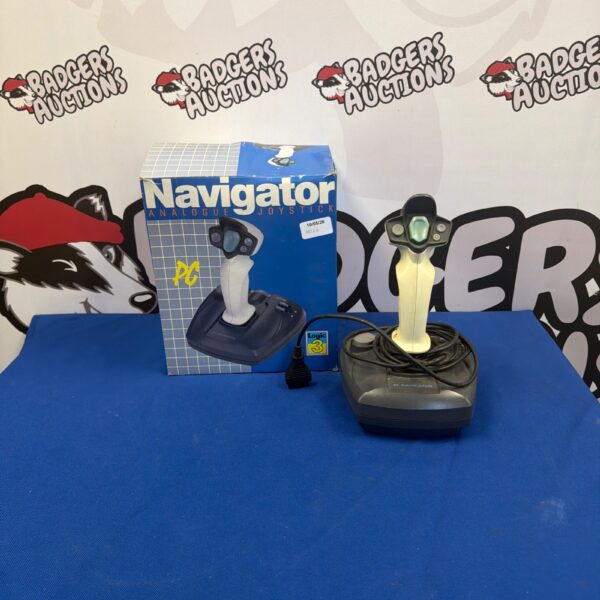 Vintage Navigator analogue joystick for PC gaming and retro computers.