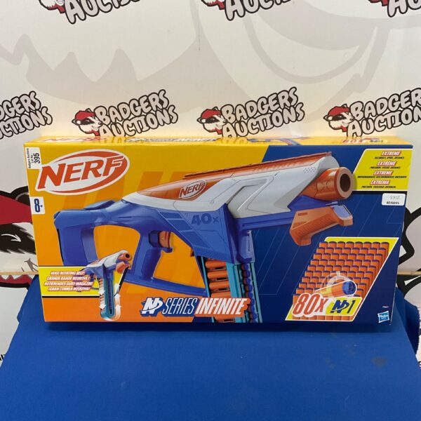Nerf N Series Infinite Extreme blaster toy gun for sale.