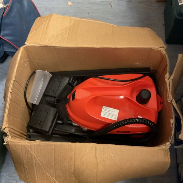 Orange mfavour steam cleaner handheld appliance for cleaning.