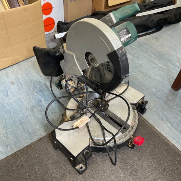 Used Parkside 250mm chop saw for metal cutting.