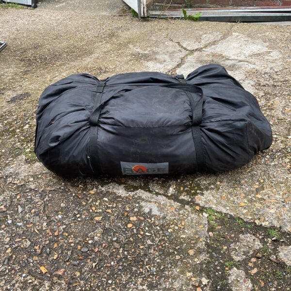 Packed Rage Outdoor Performance Tent ready for camping.