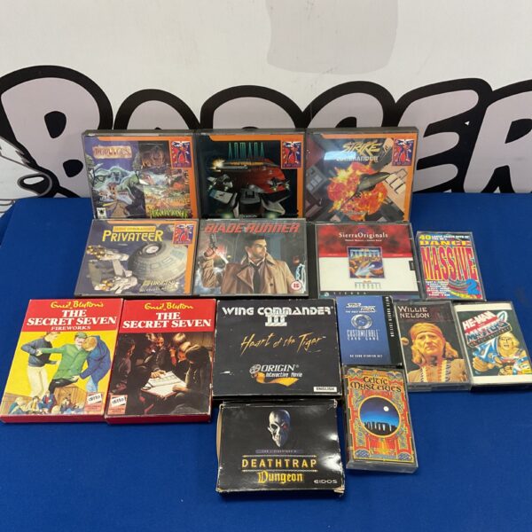 A lot of retro PC games including Blade Runner CD-ROM.