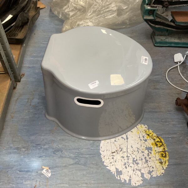 Royal Leisure portable camping toilet for outdoor use.