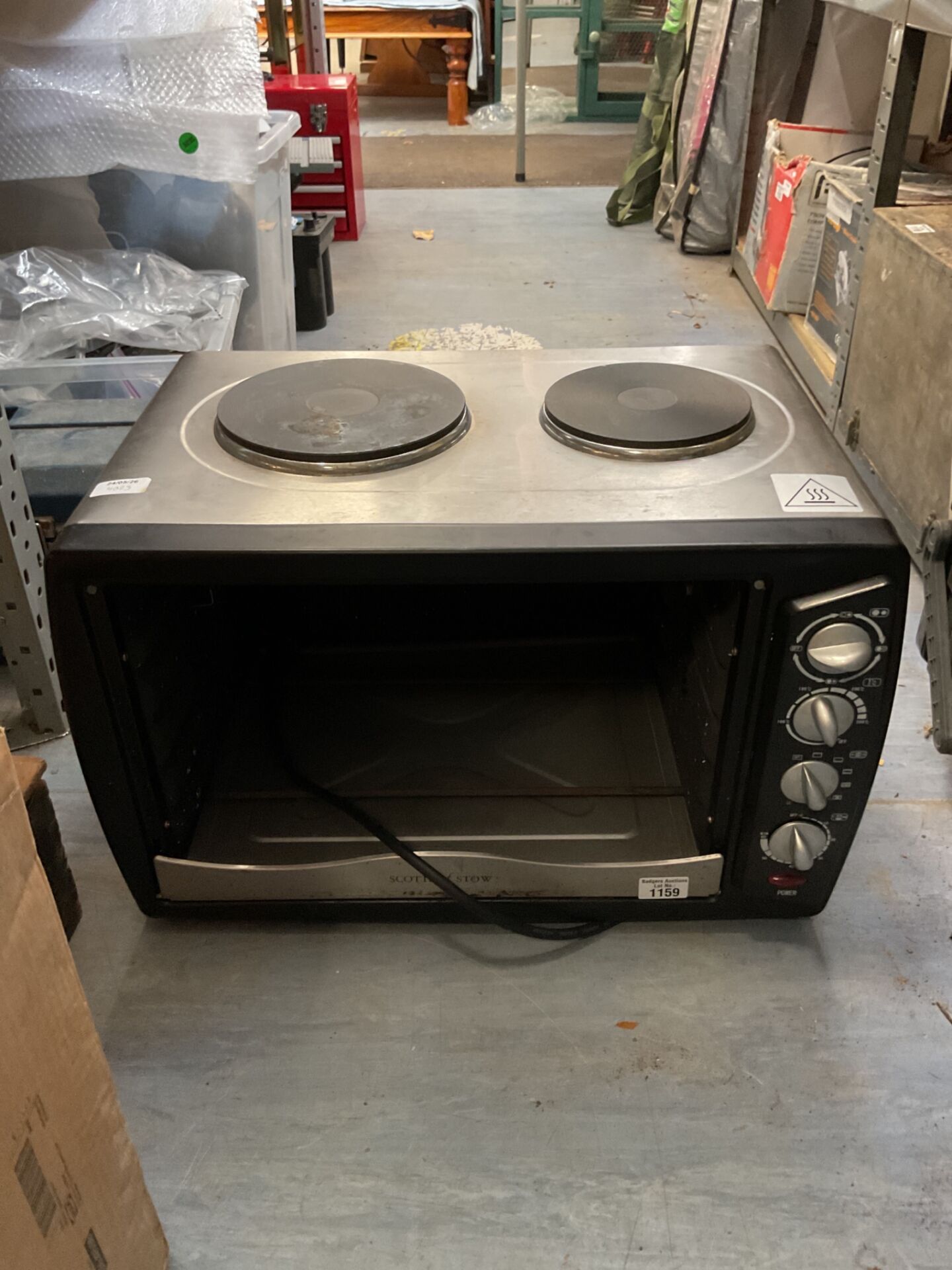 Scotts Of Stow Compact Mini Kitchen With A Convection Oven And Hot 
