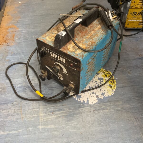 Vintage SIP 140 arc welder in used condition.