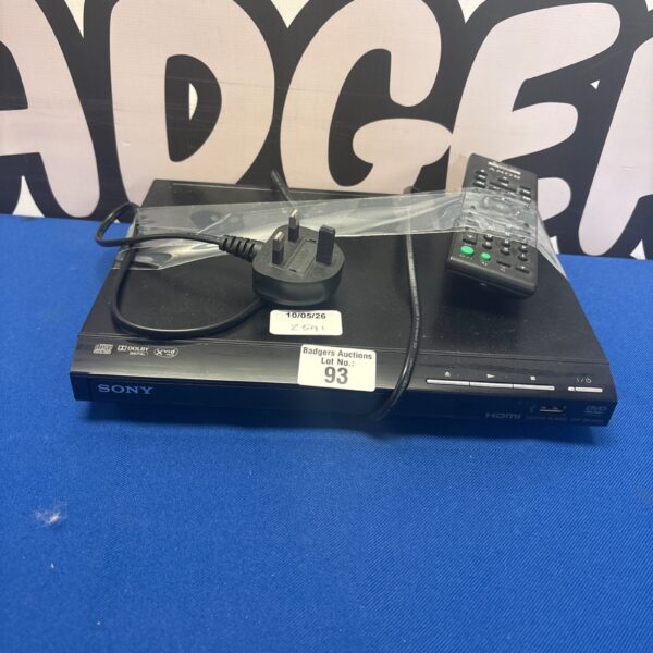 Vintage Sony DVD player model DVP-SR760HCD for home entertainment.