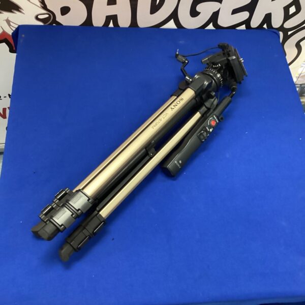 Sony VCT-870RM tripod for camera and video stability.