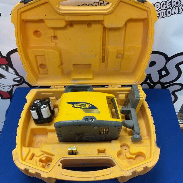 Spectra Precision LL400 laser level in a hard carrying case.