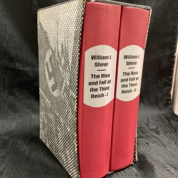 Folio Society edition of The Rise and Fall of the Third Reich book set.