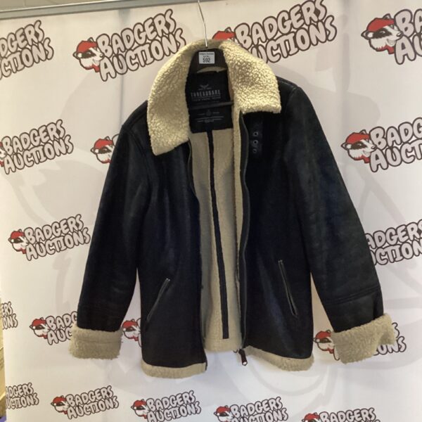 Threaded Bar fleece lined jacket size small, warm winter coat.
