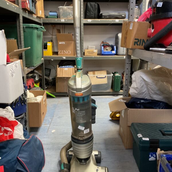 Vax Air3 Pet vacuum cleaner in a cluttered room.