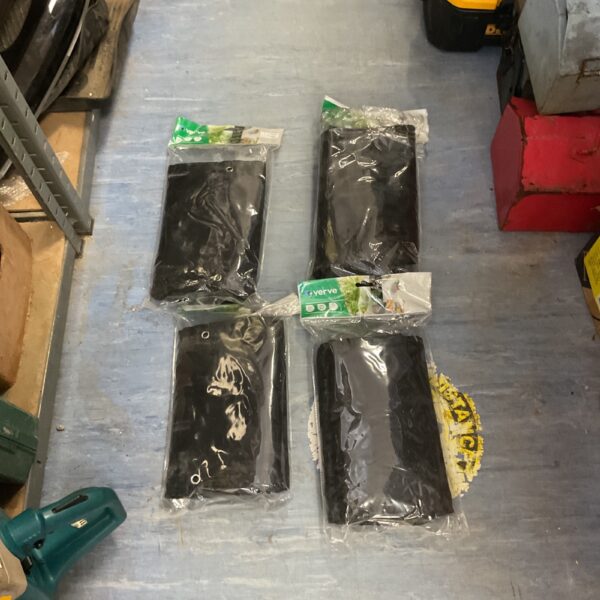 Sealed pack of Verve fabric grow bags for gardening.