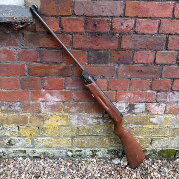 Vintage .22 caliber air rifle for restoration project.