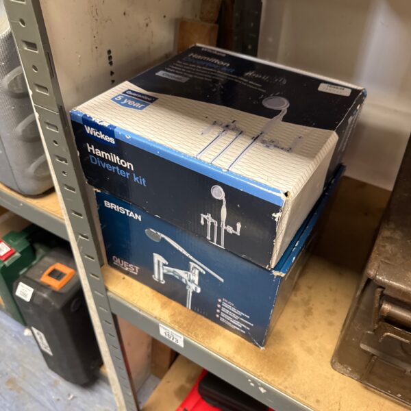 Wickes Hamilton shower mixer kit with Bristan Quest tap.
