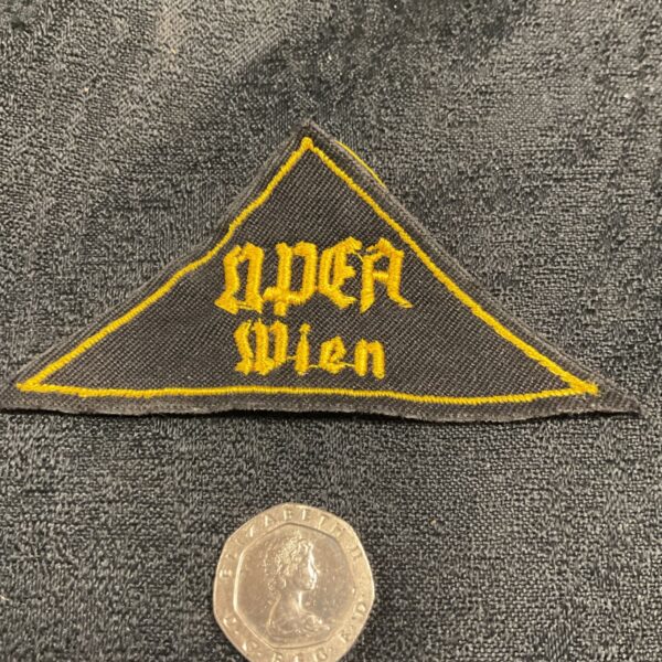 WWII German N P E A shoulder badge, a woven patch.