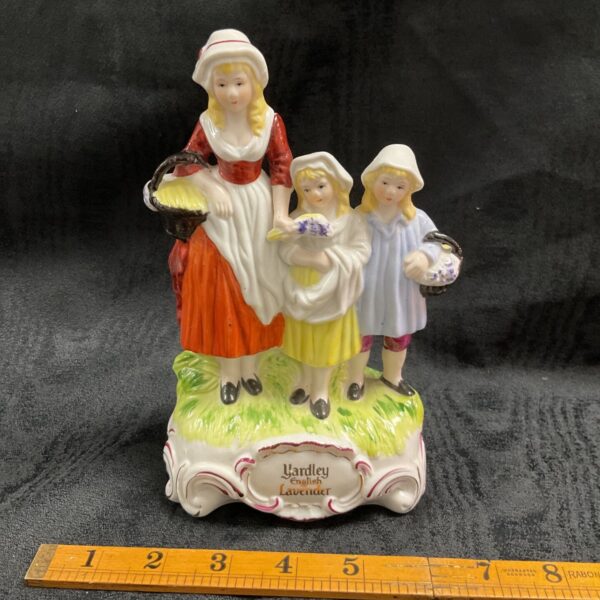 Vintage Yardley English Lavender figure, porcelain collectible.
