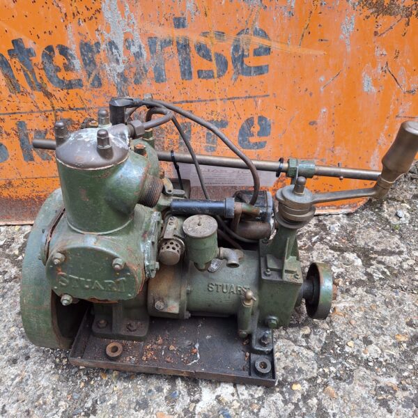 1940s Stuart turner engine recovered from vintage river boat