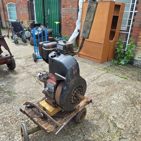 Late 1960s petter PH1.5BHP single cylinder diesel engine with PTO hydraulic pump