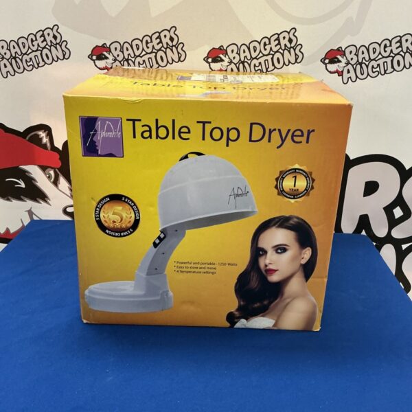 Vintage Aphrodite Table Top Hair Dryer for retro hair styling.