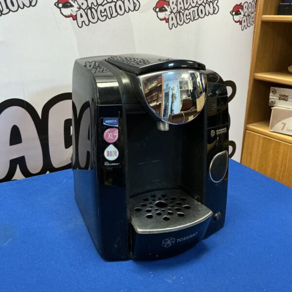 Bosch Tassimo coffee machine for sale, single-serve pod coffee maker.