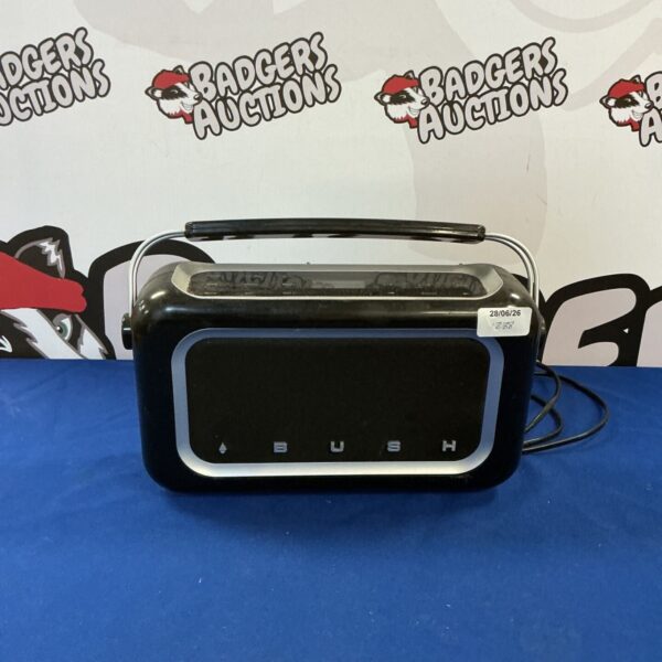 Bush TR04DAB portable DAB radio in used condition.