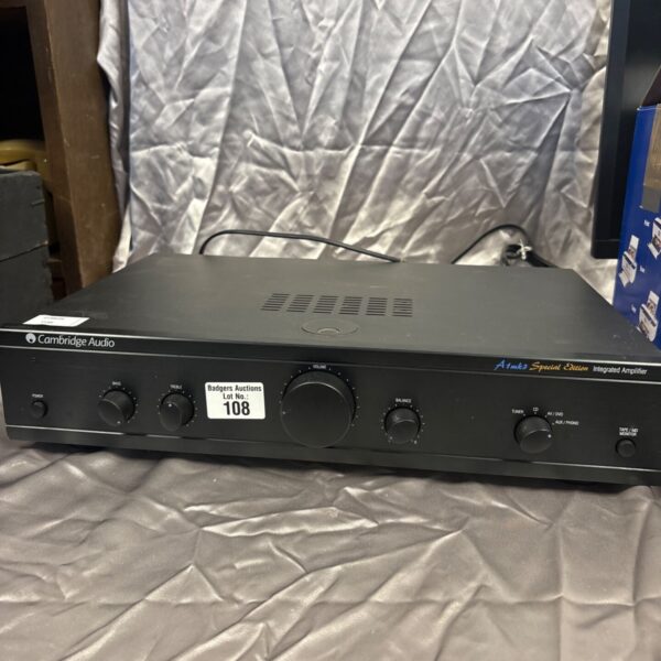 Vintage Cambridge Audio A1mk3 Special Edition integrated amplifier.