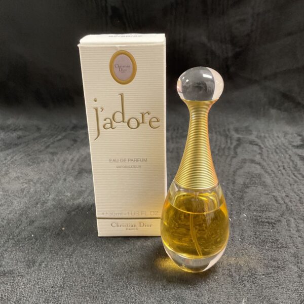 Christian Dior J'adore perfume 30ml in a glass bottle.