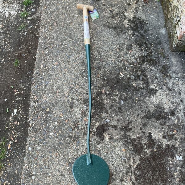Green Country Range turf iron for lifting lawn turf.