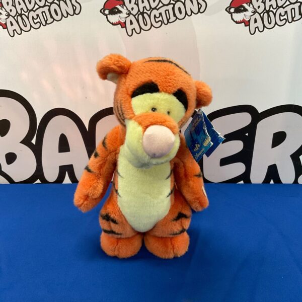 Disneyland Paris Tigger plush toy, a vintage Disney collectible.