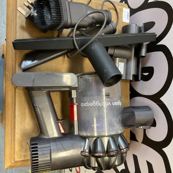 Dyson V6 Trigger Pro handheld vacuum cleaner in used condition.