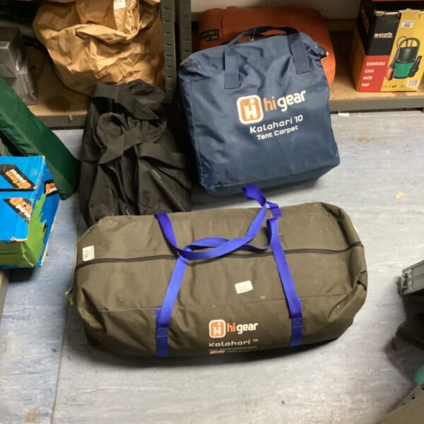 Hi Gear Kalahari tent carpet with carry handles.