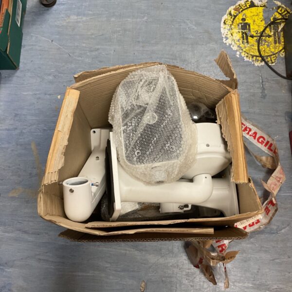 Box of Hikvision cameras for security and surveillance systems.