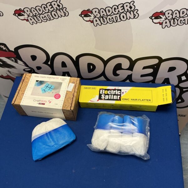 HobbyCraft wax melts making kit with Electric Splinr, vintage craft supplies.